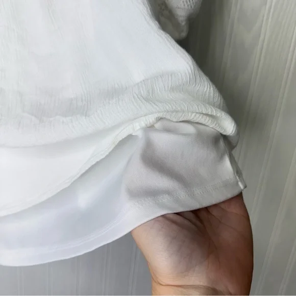 ALYX white off the shoulder shirt size 2X - Picture 4 of 8